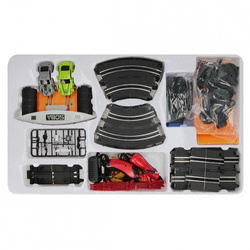 TOR WYŚCIGOWY SAMOCHODOWY TOP TURBO 2 SAMOCHODZIKI AUTKA PILOTY 540CM