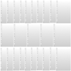 KOSZULKA POSZERZANA A4 KRYSTALICZNA TRANSPARENTNA 120μm DONAU - 25 sztuk