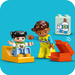 LEGO DUPLO KARETKA Z KIEROWCĄ AMBULANS POGOTOWIE RATOWNIK DUŻE KLOCKI 10447
