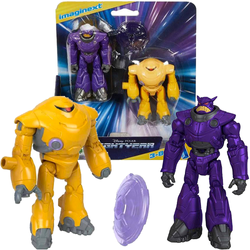 FIGURKI LIGHTYEAR BUZZ ASTRAL TARCZA CYKLOP I ZURG DISNEY PIXAR MATTEL