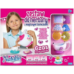 SERWIS DO HERBATY FILIŻANKI  MAGICZNE CIASTKA