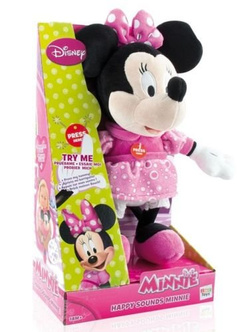 INTERAKTYWNA MASKOTKA MYSZKA MINNIE MOUSE 34 CM