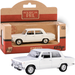SAMOCHÓD DUŻY FIAT 125p FSO AUTO MODEL METALOWY PRL 1:43 BIAŁY