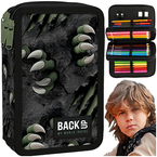 PIÓRNIK SZKOLNY Z WYPOSAŻENIEM TRZYKOMOROWY BACKUP EW62 PAZURY DINOZAURA