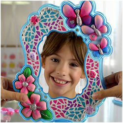 CLEMENTONI ZESTAW KREATYWNY STUDIO DEKORACJI LUSTRO PODSTAWKA NA TELEFON