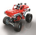 KLOCKI KONSTRUKCYJNE LABORATORIUM MECHANIKI MONSTER TRUCK AUTO CLEMENTONI