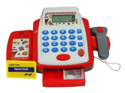 KASA SKLEPOWA Z KALKULATOREM I CZYTNIKIEM KART