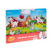 UKŁADANKA DREWNIANA PUZZLE ZWIERZĘTA FARMA SMILY PLAY KONIK KRÓWKA ŚWINKA