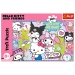 PUZZLE 300 ELEMENTÓW HELLO KITTY KUROMI SZALONE TRIO UKŁADANKA 23039 TREFL