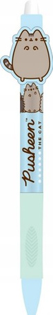 PUSHEEN DŁUGOPIS WYMAZYWALNY ŚCIERALNY AUTOMATYCZNY NIEBIESKI - 2 sztuki