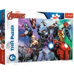 PUZZLE AVENGERS MARVEL 160 ZAWSZE GOTOWI BOHATEROWIE UKŁADANKA TREFL 15424