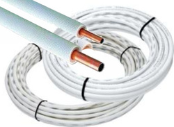 RURA MIEDZIANA W OTULINIE PREMIUM DO KLIMATYZACJI 1/4 i 5/8 CALA - 2 x 3 m