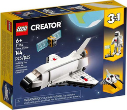LEGO CREATOR 3w1 STATEK PROM KOSMICZNY ASTRONAUTA KOSMOS 144 EL. 31134