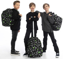 3w1 PLECAK BP-26 STRIGHT ALIENS ODBLASKOWI KOSMICI