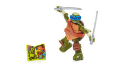 FIGURKA ŻÓŁWIE NINJA SASZETKA SERIA 1 - MEGA BLOKS