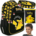 PLECAK SZKOLNY ST.MAJEWSKI BPL-59 3w1 PIÓRNIK WOREK POKEMON PIKACHU