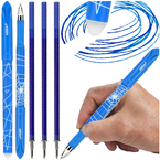 DŁUGOPIS WYMAZYWALNY ŚCIERALNY PENMATE FLEXI ABRA 0.5mm NIEBIESKI 3 WKŁADY