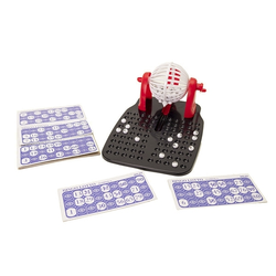 GRA PLANSZOWA ZRĘCZNOŚCIOWA RODZINNA BINGO LOTTO 90 CYFR LICZBY NUMERKI