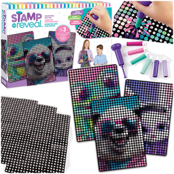 MAKE IT REAL ZESTAW KREATYWNY DO KROPKOWANIA PO NUMERACH KRÓLIK ŻABA PANDA