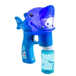 BAŃKI MYDLANE PISTOLET NA BAŃKI REKIN Z PODŚWIETLENIEM LED PŁYN 56 ml