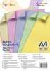 PAPIER KOLOROWY GIMBOO 5 KOLORÓW PASTELOWYCH A4 100 ARKUSZY 80gms 