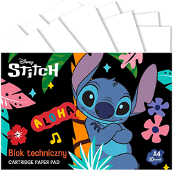 WYPRAWKA SZKOLNA STITCH MAJEWSKI BLOKI ZESZYTY 32K FARBY (8 EL.) + GRATISY