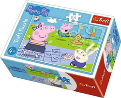PUZZLE 54 ELEMENTY MINI ŚWINKA PEPPA UKŁADANKA DLA DZIECI 19627 TREFL