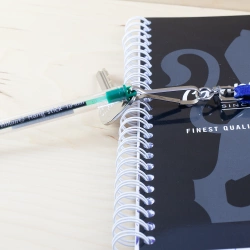 DŁUGOPIS NIEBIESKI PELIKAN HANG STICK 1.0mm BIUROWY Z ZATYCZKĄ - 5 szt.