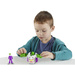 HEAD SHIFTERS JOKER MOBILNY POJAZD Z FIGURKĄ DC SUPER FRIENDS FISHER PRICE