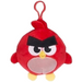 ANGRY BIRDS SQUASHY PODGIES BRELOK PLUSZOWY 12 cm CZERWONY PTAK 