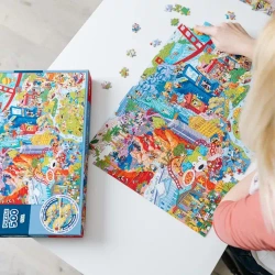 PUZZLE 500 SPY GUY ZAGINIONE PRZEDMIOTY USA STANY ZJEDNOCZONE 37480 TREFL