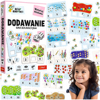 GRA EDUKACYJNA DLA DZIECI DODAWANIE MAŁY ODKRYWCA UKŁADANKA TREFL 02805