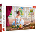 PUZZLE 500 ELEMENTÓW MAŁA BALETNICA WŚRÓD KWIATÓW UKŁADANKA 37351 TREFL