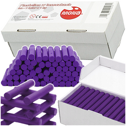 PLASTELINA W LASECZKACH SZKOLNA MONA ELASTYCZNA MAJEWSKI FIOLETOWA 1kg