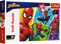 PUZZLE 30 ELEMENTÓW SPIDERMAN I MIGUEL MARVEL UKŁADANKA - TREFL 18242