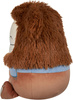 SQUISHMALLOWS PLUSZAK MASKOTKA MIĘKKA WIELKA STOPA YETI BENNY 30 cm BRĄZOWA