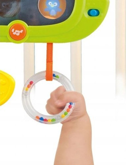 ZAWIESZKA SŁONIK INTERAKTYWNY KOŁYSANKA DZIEŃ I NOC GRZECHOTKA GRYZAK