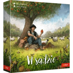 GRA PLANSZOWA RODZINNA W SADZIE ZBUDUJ WŁASNY SAD 4 PLANSZE TREFL