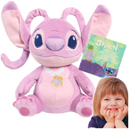 STITCH PLUSZAK MASKOTKA INTERAKTYWNA ANGEL RÓŻOWA ZAPACHOWA DŹWIĘK 15 cm