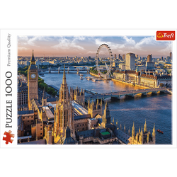 PUZZLE 1000 ELEMENTÓW LONDYN LONDON ANGLIA BIG BEN UKŁADANKA TREFL 10404