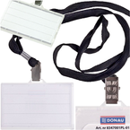 IDENTYFIKATOR Z KLIPSEM I AGRAFKĄ TWARDY DONAU SMYCZ HOLDER TWARDY