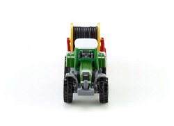 METALOWY TRAKTOR Z DESZCZOWNIĄ SZPULOWĄ SIKU S1677 1:87