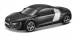 AUDI R8 CZARNE MODEL METAL 1:43 BBURAGO