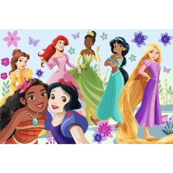 PUZZLE 60 ELEMENTÓW KSIĘŻNICZKI W AKCJI DISNEY UKŁADANKA TREFL 17409