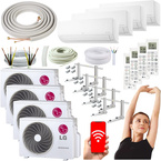 KLIMATYZATOR ŚCIENNY LG STANDARD 2 WiFi 3,5kW ZESTAW DO MONTAŻU 3MB - 4 szt