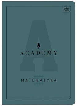 ZESZYT A5 60K KRATKA ACADEMY MATEMATYKA INTERDRUK