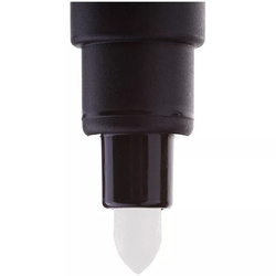 MARKER PISAK FLAMASTER PERMANENTY OKRĄGŁY 2.5mm BIAŁY CENTROPEN - 3 szt.