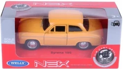 SAMOCHÓD METALOWY WELLY 1:32 SYRENA 105 POMARAŃCZOWY