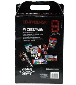ZESTAW UPOMINKOWY ARTYKUŁY SZKOLNE - LEWANDOWSKI
