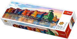 PUZZLE 1000 ELEMENTÓW PANORAMA GRONINGEN HOLANDIA UKŁADANKA 29034 - TREFL